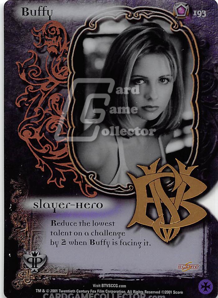 Buffy TVS CCG:  Buffy
