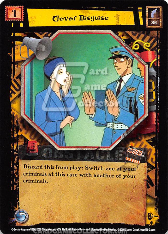 Case Closed TCG: Clever Disguise