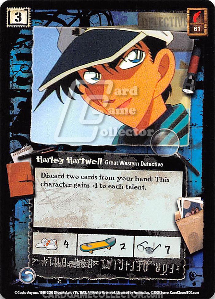 Case Closed TCG: Harley Hartwell, Great Western Detective