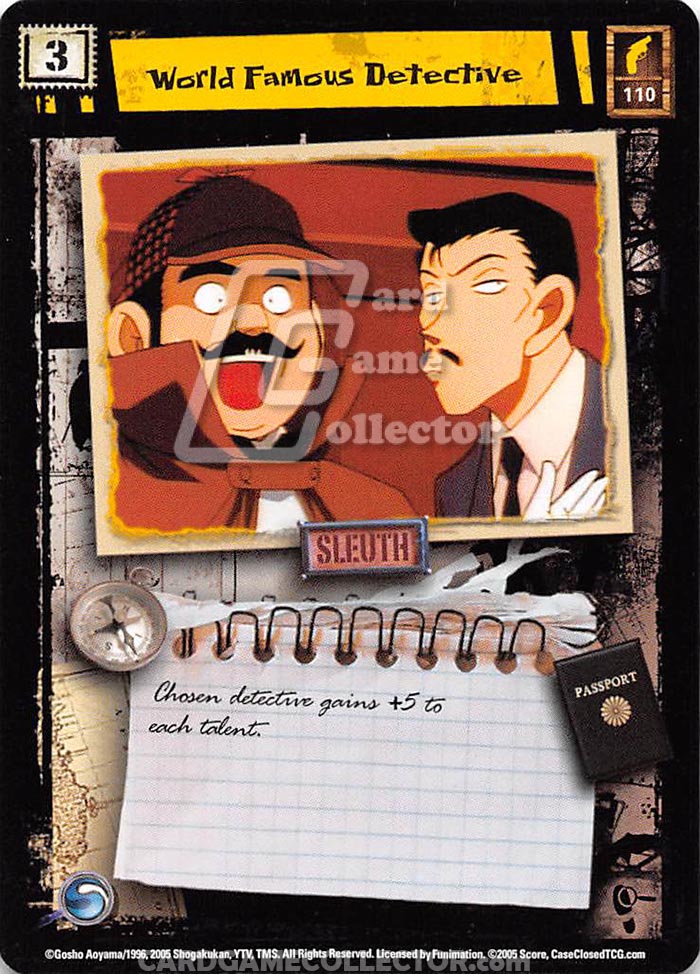 Case Closed TCG: World Famous Detective