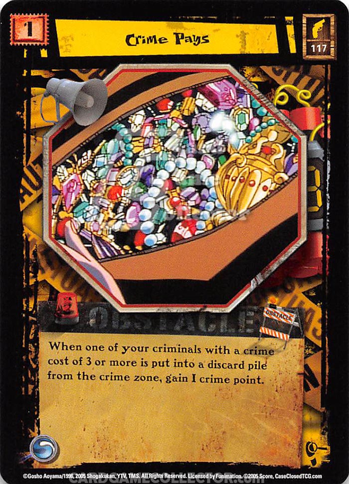 Case Closed TCG: Crime Pays