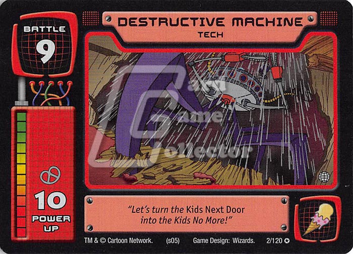 Codename: Kids Next Door TCG: Destructive Machine