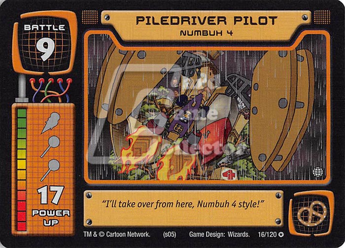 Codename: Kids Next Door TCG: Piledriver Pilot