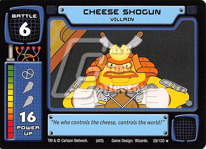 Codename: Kids Next Door TCG: Cheese Shogun