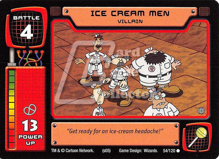 Codename: Kids Next Door TCG: Ice Cream Men