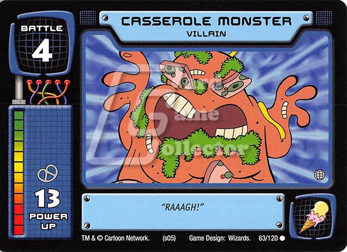 Codename: Kids Next Door TCG: Casserole Monster