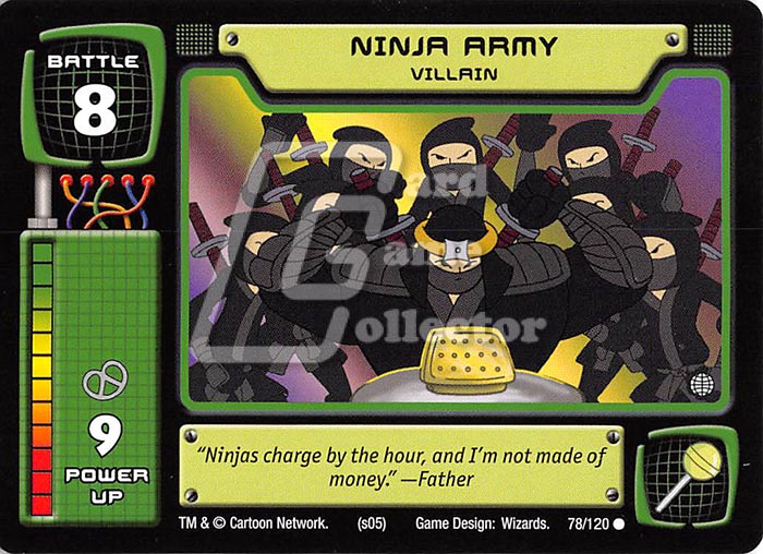 Codename: Kids Next Door TCG: Ninja Army