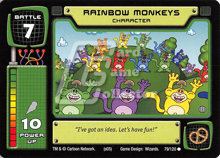 Codename: Kids Next Door TCG: Rainbow Monkeys
