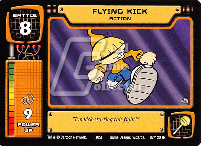 Codename: Kids Next Door TCG: Flying Kick