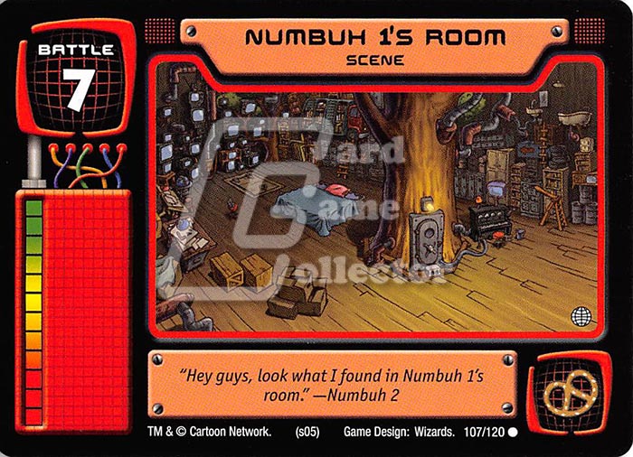 Codename: Kids Next Door TCG: Numbuh 1's Room