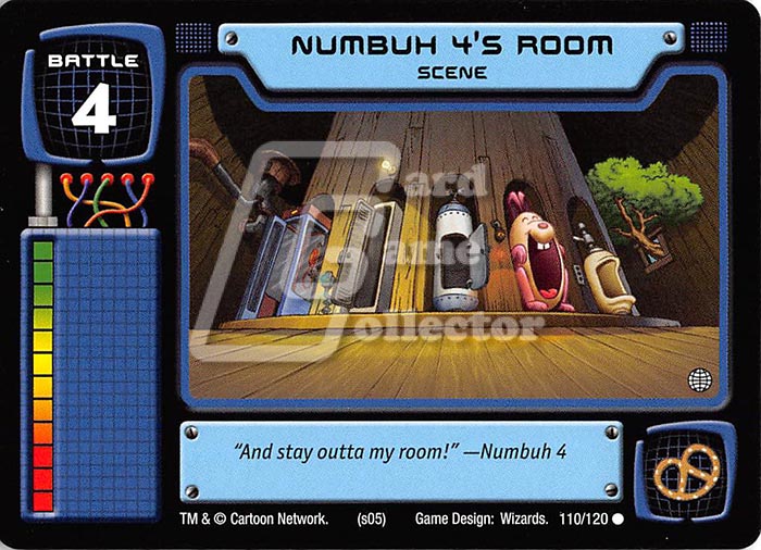 Codename: Kids Next Door TCG: Numbuh 4's Room