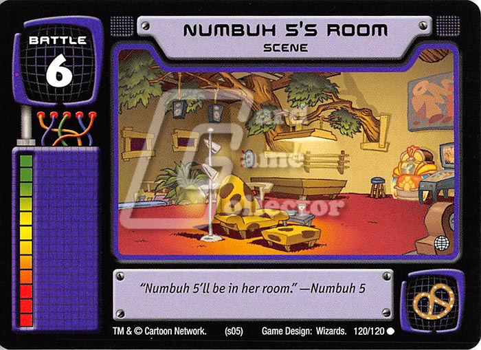 Codename: Kids Next Door TCG: Numbuh 5's Room
