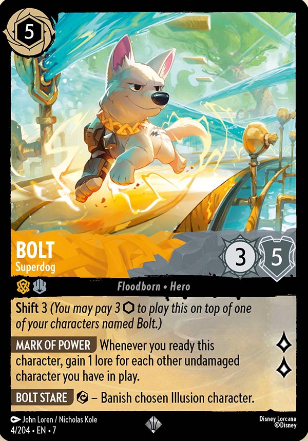 Disney Lorcana TCG: Bolt, Superdog