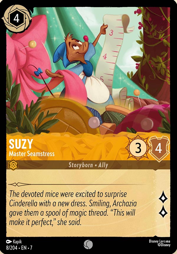 Disney Lorcana TCG: Suzy, Master Seamstress