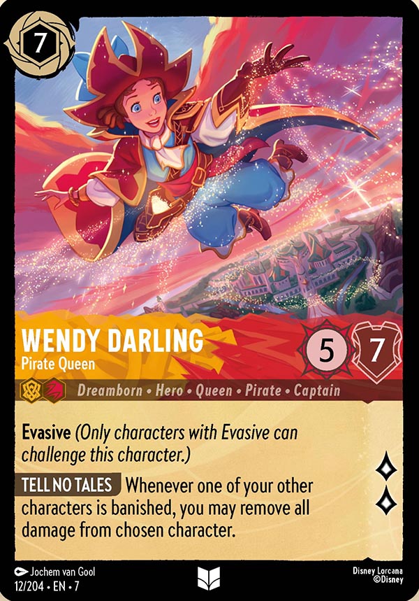 Disney Lorcana TCG: Wendy Darling, Pirate Queen