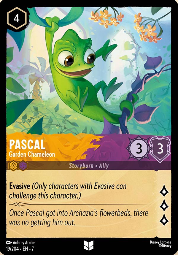 Disney Lorcana TCG: Pascal, Garden Chameleon