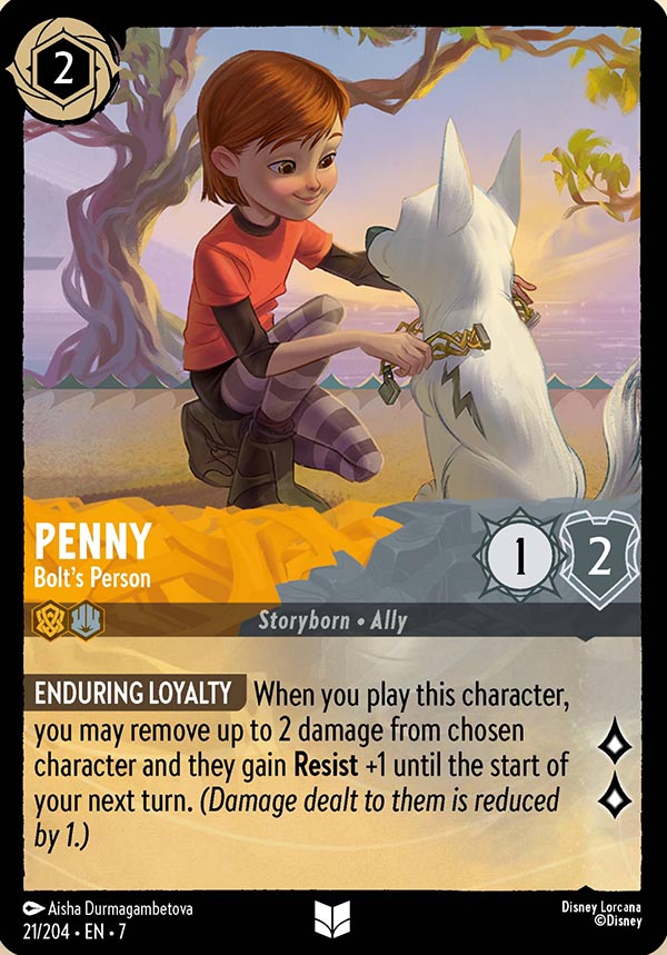 Disney Lorcana TCG: Penny, Bolt's Person