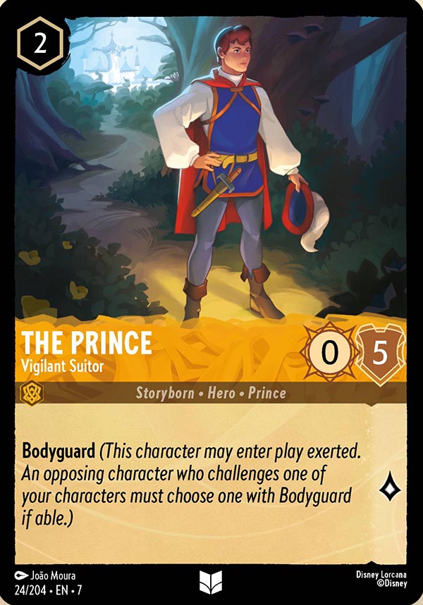 Disney Lorcana TCG: The Prince, Vigilant Suitor