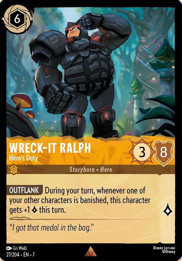 Disney Lorcana TCG: Wreck-It Ralph, Hero's Duty