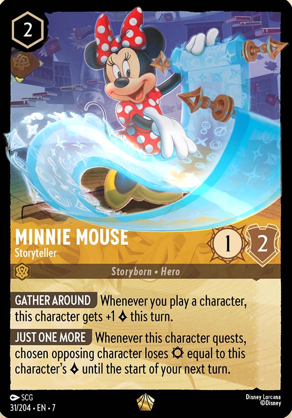 Disney Lorcana TCG: Minnie Mouse, Storyteller