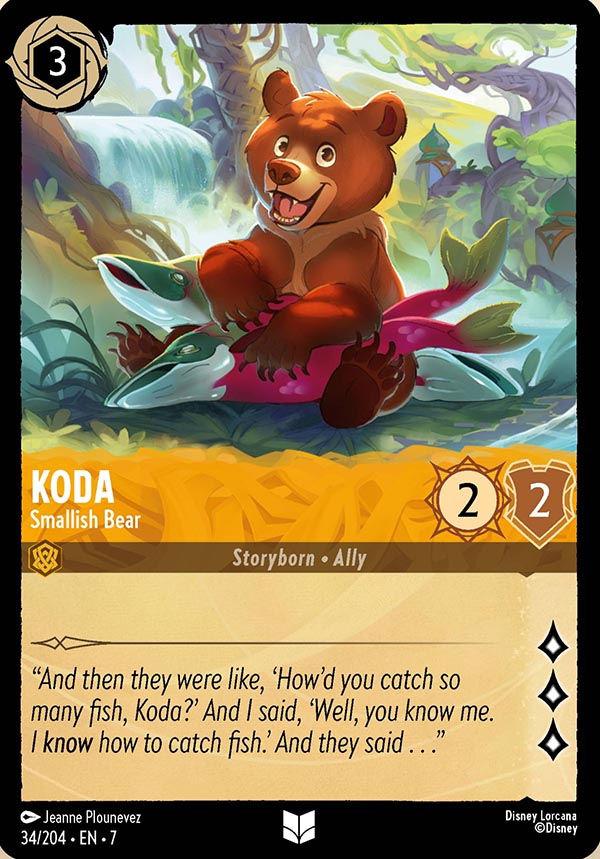 Disney Lorcana TCG: Koda, Smallish Bear