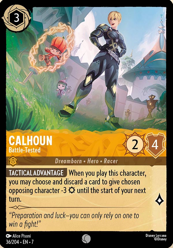 Disney Lorcana TCG: Calhoun, Battle-Tested