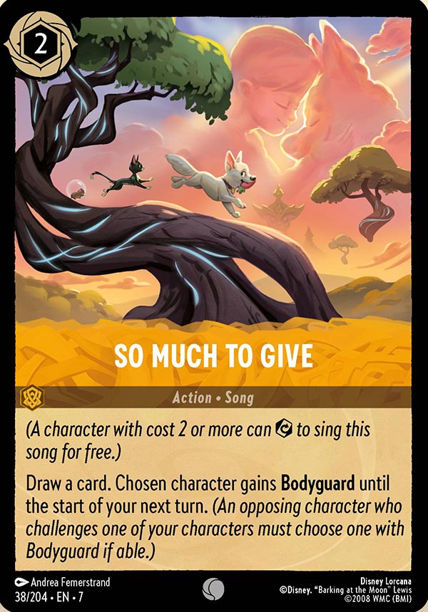 Disney Lorcana TCG: So Much To Give