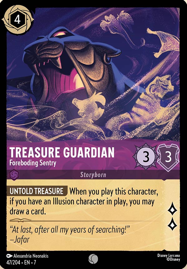 Disney Lorcana TCG: Treasure Guardian, Foreboding Sentry