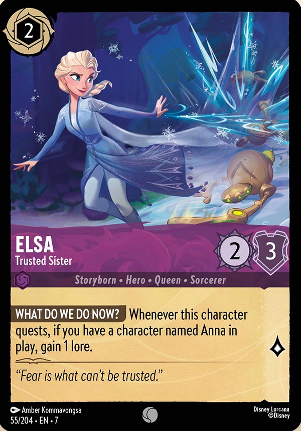 Disney Lorcana TCG: Elsa, Trusted Sister