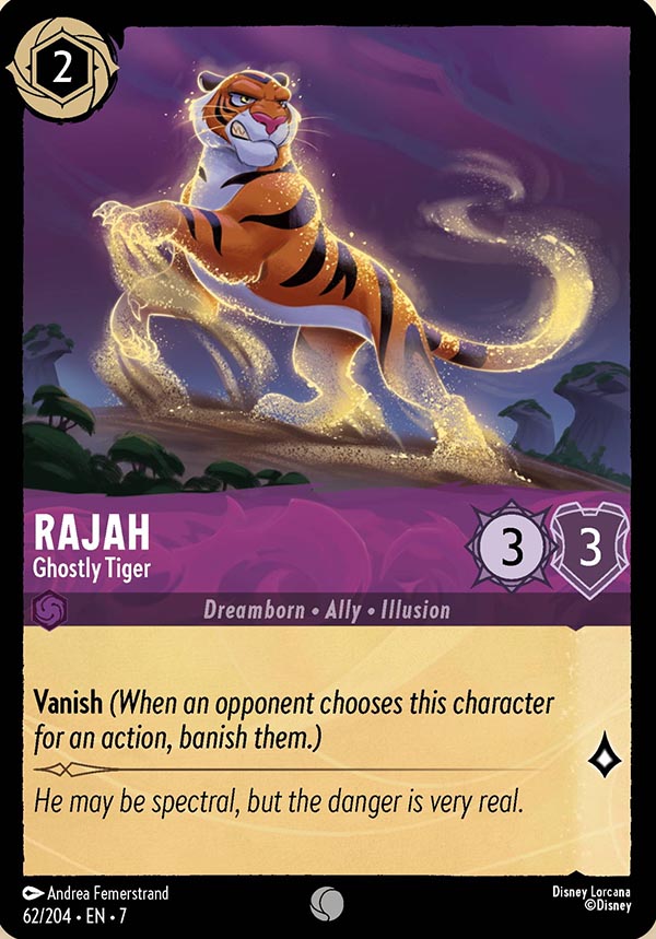 Disney Lorcana TCG: Rajah, Ghostly Tiger