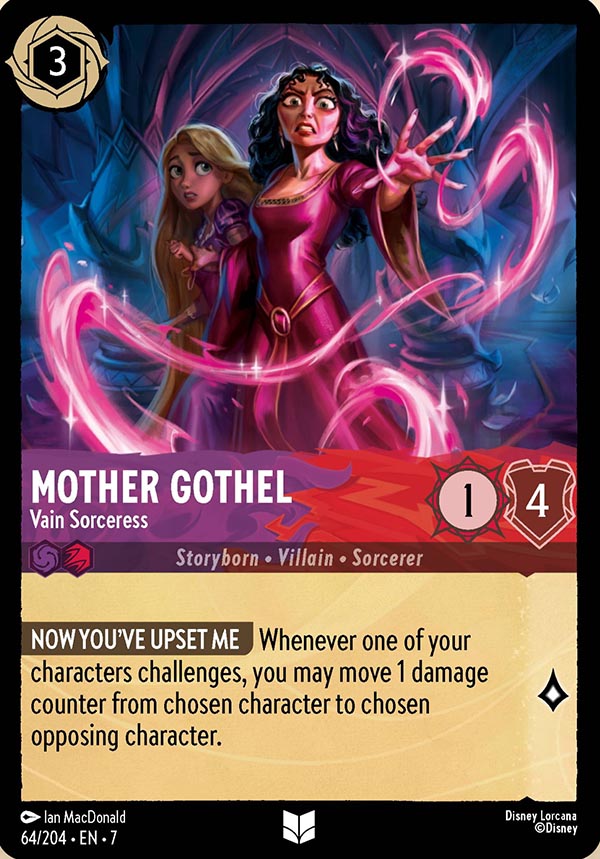 Disney Lorcana TCG: Mother Gothel, Vain Sorceress