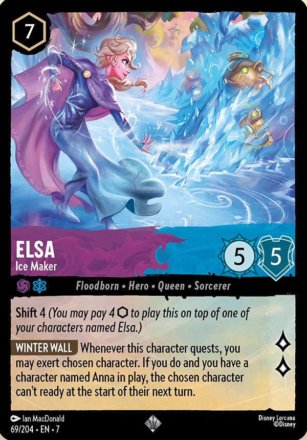 Disney Lorcana TCG: Elsa, Ice Maker