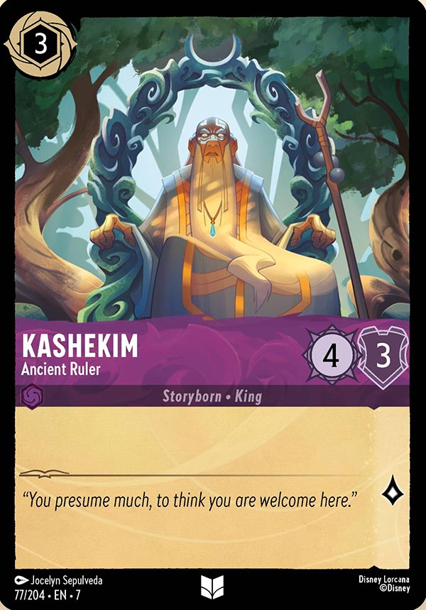 Disney Lorcana TCG: Kashekim, Ancient Ruler