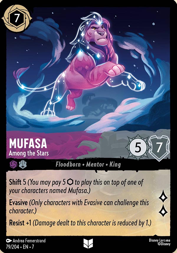 Disney Lorcana TCG: Mufasa, Among the Stars