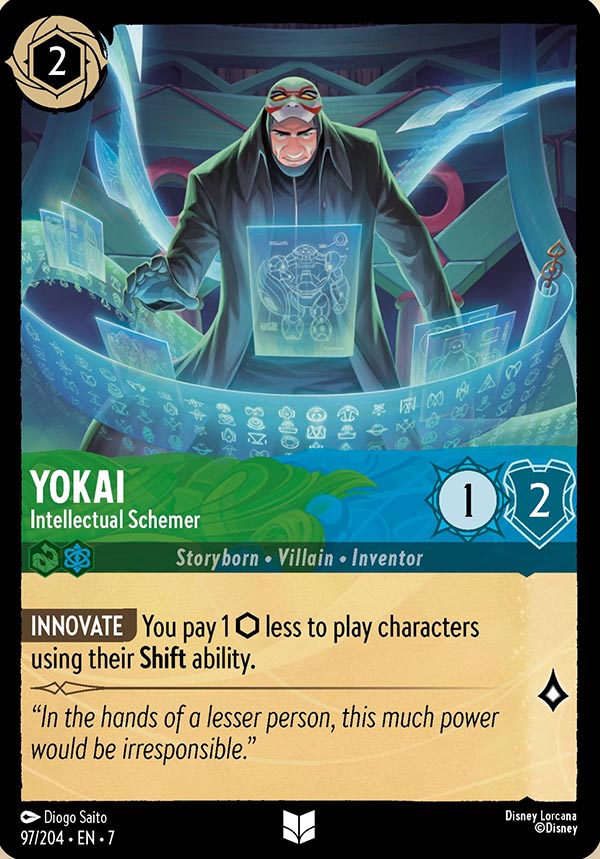 Disney Lorcana TCG: Yokai, Intellectual Schemer