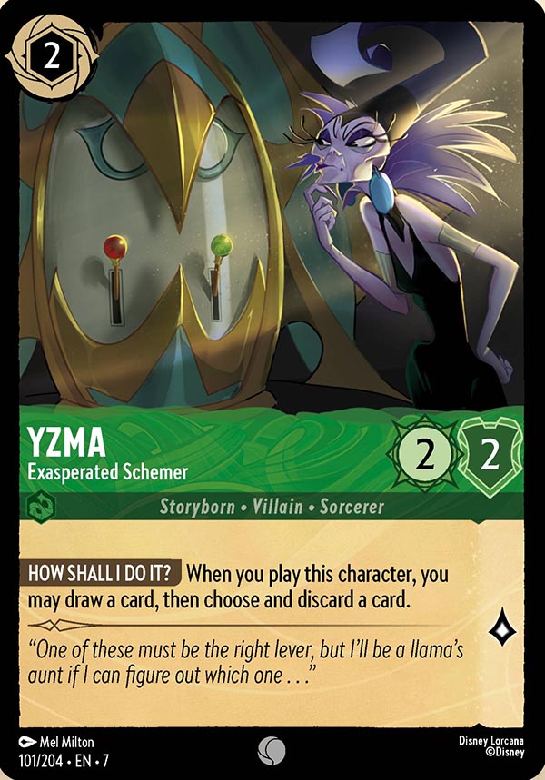 Disney Lorcana TCG: Yzma, Exasperated Schemer