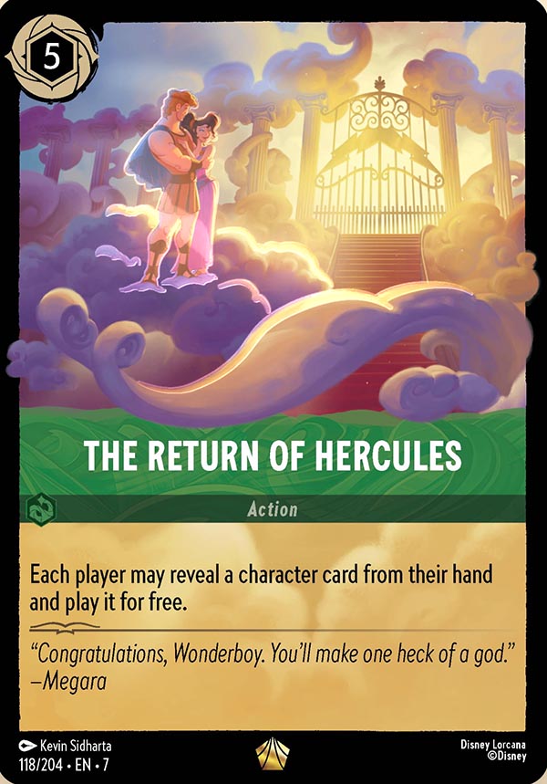 Disney Lorcana TCG: The Return Of Hercules