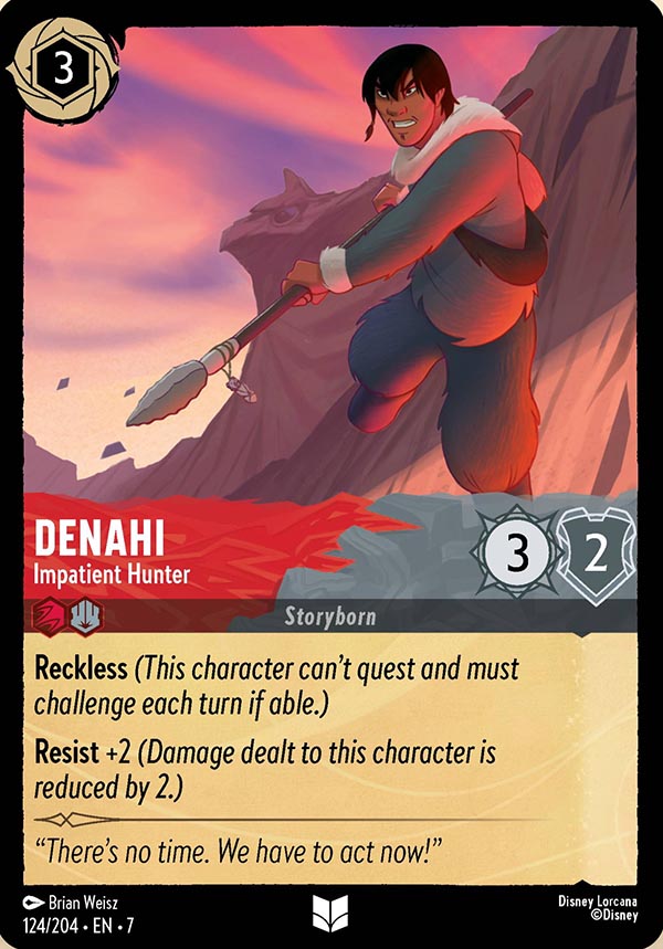 Disney Lorcana TCG: Denahi, Impatient Hunter