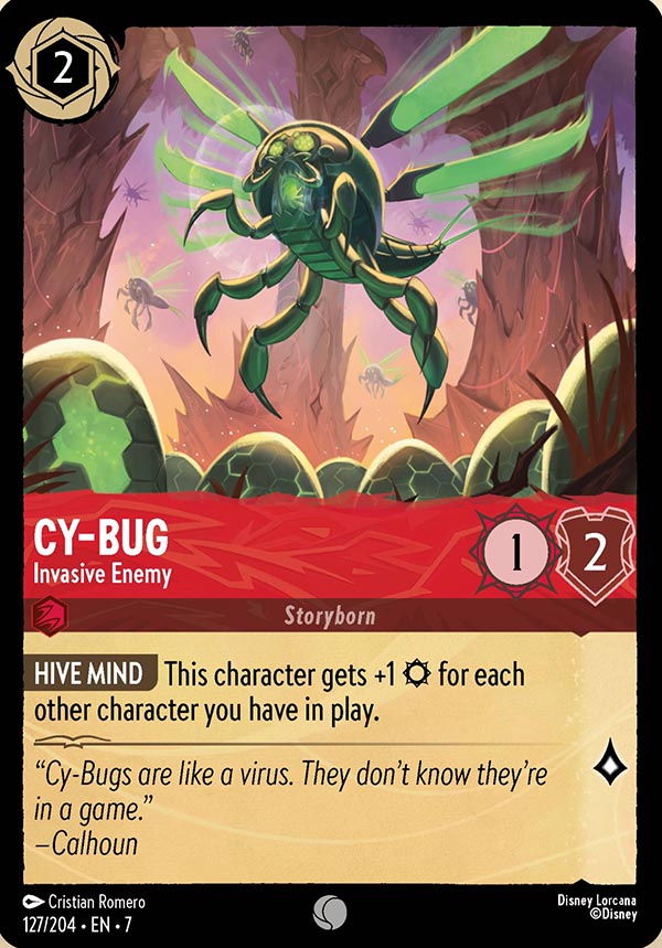 Disney Lorcana TCG: Cy-Bug, Invasive Enemy