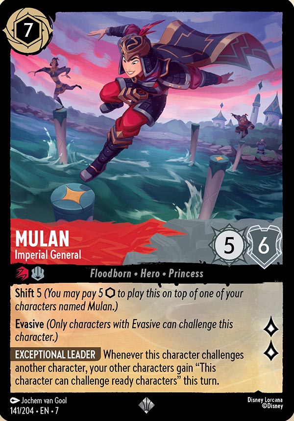 Disney Lorcana TCG: Mulan, Imperial Guard