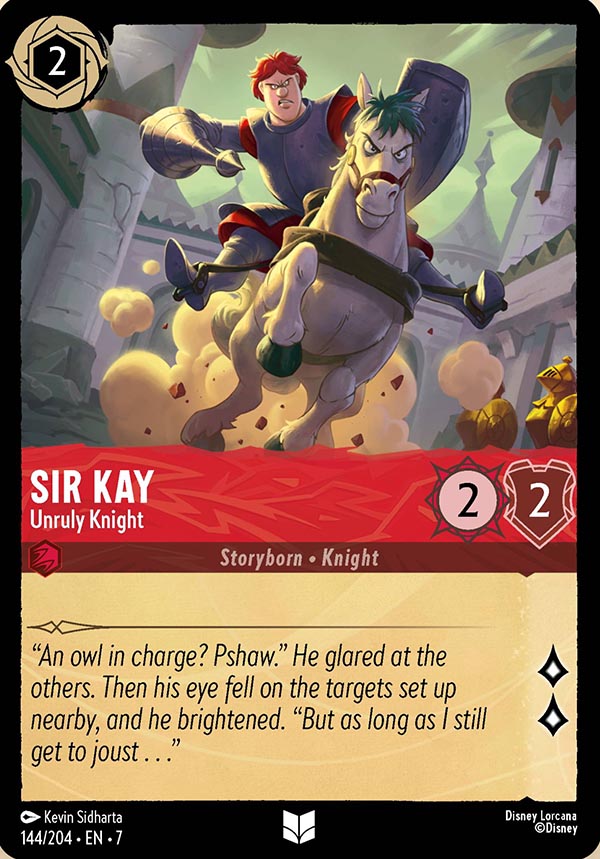 Disney Lorcana TCG: Sir Kay, Unruly Knight