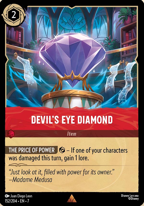 Disney Lorcana TCG: Devil's Eye Diamond