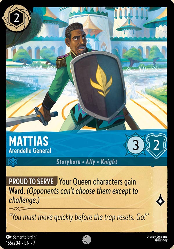 Disney Lorcana TCG: Mattias, Arendelle General