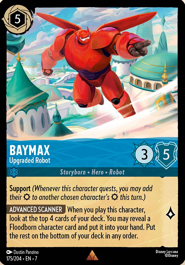 Disney Lorcana TCG: Baymax, Upgraded Robot