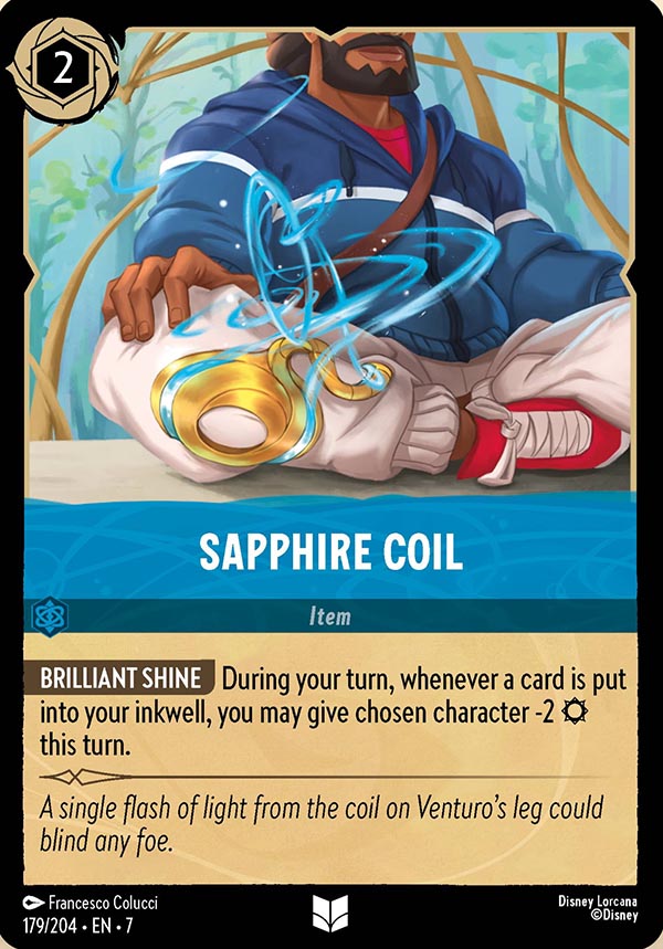 Disney Lorcana TCG: Sapphire Coil