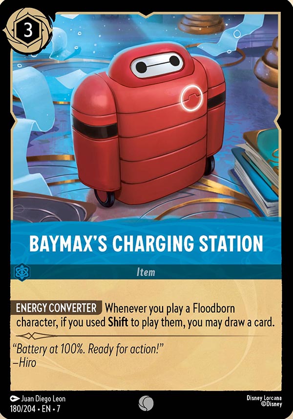 Disney Lorcana TCG: Baymax's Charging Station