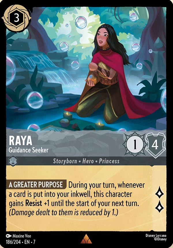 Disney Lorcana TCG: Raya, Guidance Seeker