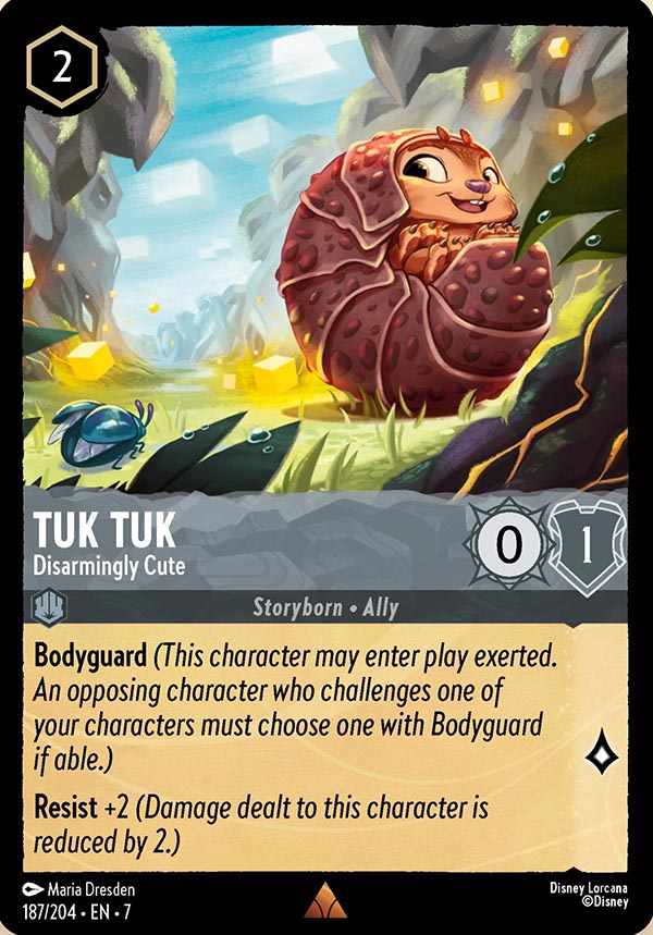 Disney Lorcana TCG: Tuk Tuk, Disarmingly Cute