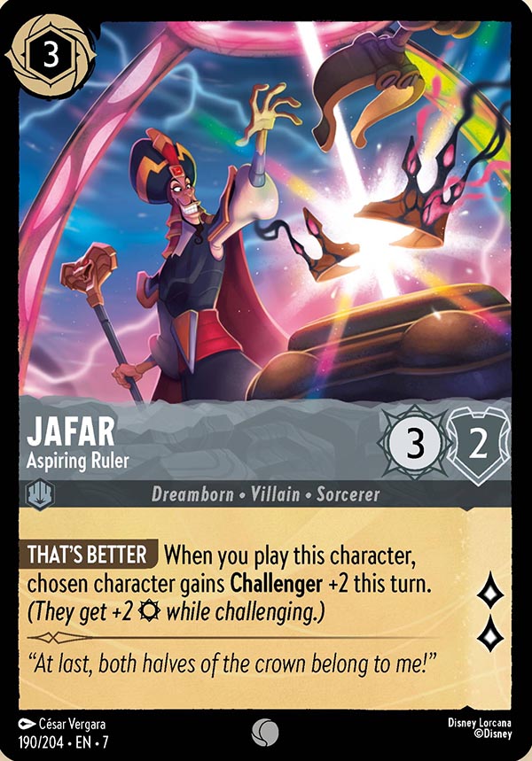 Disney Lorcana TCG: Jafar, Aspiring Ruler