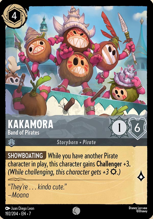 Disney Lorcana TCG: Kakamora, Band of Pirates